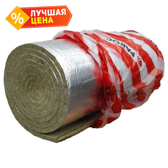 Мат Paroc Hvac Mat AluCoat 90х1000х4000